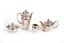 CHRISTOFLE
ART NOUVEAU SILVER-PLATED TEA AND COFFEE SET ‘GALLIA’, BEFORE 1942