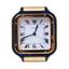 LAPIS LAZULI/BLUE ENAMEL AND GOLD-PLATED QUARTZ
DESK/TRAVEL SANTOS ALARM CLOCK, CARTIER, 1990’S