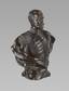 Leopold Bernhard Bernstamm  (1859-1939)
A PATINATED BRONZE BUST NICHOLAS II