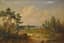 UNKNOWN ARTIST, 19TH CENTURY
Rural landscape