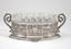 SILVER AND CRYSTAL RUSK DISH ADORNED
WITH FLORAL DECOR
Workshop «W. H». Russia, 1908-1917