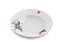 SET OF SIX DEEP DISHES
Porcelain, gilding