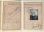 ANDRÉ GIDE (1869-1951)
Passport signed with photographic portrait and 3 pieces concerning his trip to Spain in 1951.
Passport of the writer (N°68332):
Signed document. Paris, 24 May 1947.
Booklet in 12, 32 pp. in printed cover, with photographic portrait.