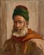 GEORGE C. MICHELET (1873- ?)
Portrait d’un dignitaire Syrien