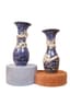 PAIRE DE VASES JAPONAIS BLEU ET BLANC, PÉRIODE MEIJI, 1868-1912