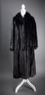 YVES SAINT LAURENT
Black mink coat
