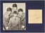 JOHN LENNON (1940-1980) PAUL McCARTNEY (B. 1942)
RINGO STARR (B. 1940) GEORGE HARRISON (1943-2001)
THE BEATLES (1960-1970)
Photograph and autographs, circa 1963-1964