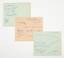 ERNST (MAX), ILIAZD, MAN RAY, ROBERTO MATTA,
ETC. 3 pages of amicorum album (friends’ album).
ERNST (MAX), ILIAZD, MAN RAY, ROBERTO MATTA,
ETC. 3 feuilles d’album amicorum (album d’amis).