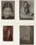 VLADIMIR LEBEDEV (1891–1967)
4 photographs: Standing Nude, Female Portrait, Seated Nude and Self-Portrait Boxing, St Petersburg, dated 1914 and 1925 on the reverse