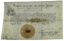 PETER II ALEKSEEVICH (1715-1730), EMPEROR OF ALL RUSSIA
Patent of the State Military Collegium promoting Guards quartermaster-sergeant (kaptenarmus) Andrei Omelyanov to sub-lieutenant. Moscow, 15 October 1729