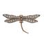 DIAMOND DRAGONFLY BROOCH