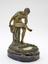 IGNACIO GALLO (?-1935)
Art Deco bronze, marble and alabaster lamp