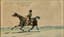 JOHNNY AUDY (ACT. 1850 - 1880)
Set of four drawings ‘Horsemen’