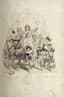 JEAN-JACQUES GRANDVILLE (1803-1847)
TAXILE DELORD (1815-1877)
"The Animated Flowers”
Paris, de Gonet, 1847.
Introduction by Alphonse Karr, Text by Taxile Delord.