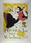 HENRI DE TOULOUSE-LAUTREC (1864-1901)
Set of seven lithographs:
Jane Avril 1893, May Belfort, Aristide Bruant dans son cabaret, P. Sescau Photographe, 'Reine de Joie’ par Victor Joze, chez tous les libraires, May Milton, Jane Avril 1899