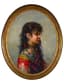 ALEXEI HARLAMOFF (1840-1925)
Portrait of a young gypsy girl