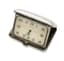 LONGINES SILVER FOLDING TRAVEL CLOCK ALARM, circa 1920