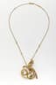 VAN CLEEF & ARPELS 18K YELLOW GOLD NECKLACE WITH MULTICOLORED SAPPHIRE AND DIAMOND 'OISEAU DE PARADIS' PENDANT (LIMITED SERIES)