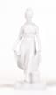 BISCUIT FIGURINE ROMAN GIRL WEARING A TUNIC, 18TH-19TH CENTURY