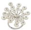 GIRONA PRIVÉ
PARURE EN OR GRIS 18K, NACRE ET DIAMANTS (AVEC CERTIFICATS)