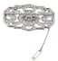FRENCH ART DÉCO PLATINUM AND DIAMOND BROOCH