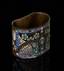 TEASPOON and NAPKIN RING
silver, enamel