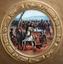 MONUMENTAL EARLY XX CENTURY MAHOGANY
AND BRONZE SOUVENIR TABLE
DECORATED WITH MEDALLIONS AFTER
V.V. VERESHCHAGIN (1842-1904) AND PETER HEINRICH
VON HESS (1792-1871), FEATURING SCENES
OF THE NAPOLEONIC CAMPAIGN OF 1812