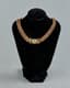 18K GOLD, RUBIES AND EMERALDS NECKLACE