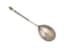 RUSSIAN TWISTED SILVER SPOON WITH FLORAL DECORATION AND MONOGRAM
Moscow, circa 1899-1908