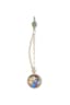 GOLD, ENAMEL AND PEARL POCKET WATCH, 19TH CENTURY