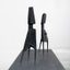 LYNN CHADWICK (1914–2003)
High Hat Man and High Hat Woman, 1968