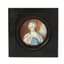 PORTRAIT MINIATURE DE CATHERINE LA GRANDE, début du 20ème siècle