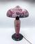 CHARDER
A double glass lamp with acid-etched cameo decorated with roses