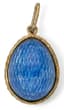 ‘EASTER EGG’ SILVER-GILT ENAMEL PENDANT