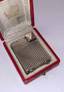 Reeded silver lighter, Cartier