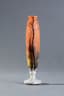 DAUM NANCY ART NOUVEAU VASE IN ORANGE CAMEO GLASS WITH TREE DECORATION, CIRCA 1900