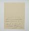 VINCENT D'INDY (1851-1931)
Autograph letter signed with musical quote, addressed to an admirer. 