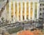 KUKRYNIKSY, 20TH CENTURY
Covering the facade of the Bolshoi Theatre, Moscow 1941