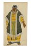 LEON BAKST (1866–1924)
Costume design for Ida Rubinstein’s first independent production, ‘Le Martyre de saint Sebastien’ (1911), 1912