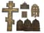 SET OF FIVE ORTHODOX OBJECTS, 18TH -19TH CENTURIES