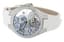*GRAFF FLORAL MASTERGRAFF TOURBILLON 18K WHITE GOLD AND DIAMOND WATCH