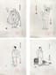 LI QI, 20TH CENTURY
SET OF FOUR PORTRAITS OF MAO ZEDONG