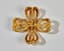 TIFFANY & CO 18K YELLOW GOLD, DIAMONDS BROOCH
circa 1970
