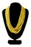 COLLIER D’OPALES JAUNES