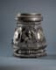 FRAGET WARSZAWA
SILVER PLATED FINELY CHISELLED AND DECORATED WITH FIGURES CHAMPAGNE BUCKET, CIRCA 1860-1872