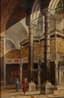 WLADIMIR PETROFF (C.1880-1935)
Interior of St Sophia, Constantinople