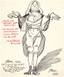 [Talleyrand]. Ferdinand BAC
Signed drawing with signed autograph note. 1949. 1 pp. in-4. Ecrivain, dessinateur, caricaturiste. Dessin signé avec not...