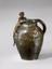 AUGUSTE LEDRU (1860-1902)
FOUNDRY THIEBAUT FRERES (1844 - 1926)
Art Nouveau bronze dark and light brown patina jug