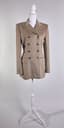 ALEXANDER MCQUEEN
BEIGE CASHMERE BLAZER