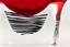 RED MURANO GLASS VASE